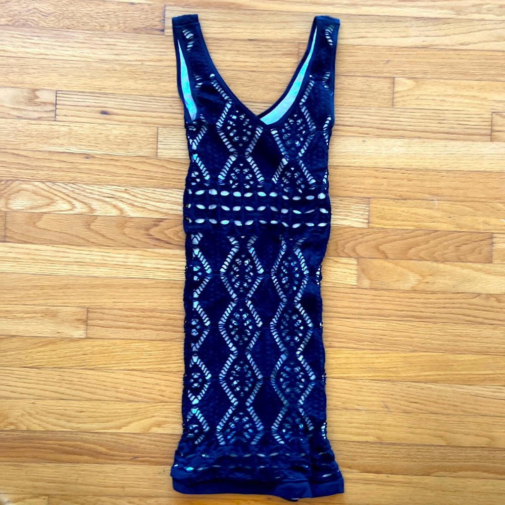 Bebe bodycon cotton stretch dress. Size Xs/s